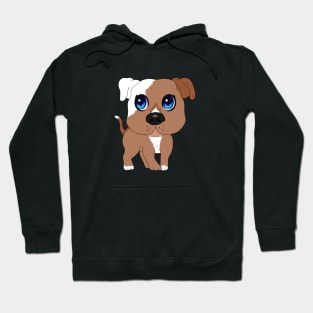 Chibi Pitbull Staffordshire Hoodie